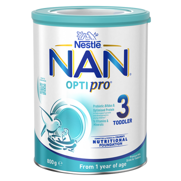 Nestlé NAN OPTIPRO 3, Toddler 1+ Years Milk Drink Powder – 800g