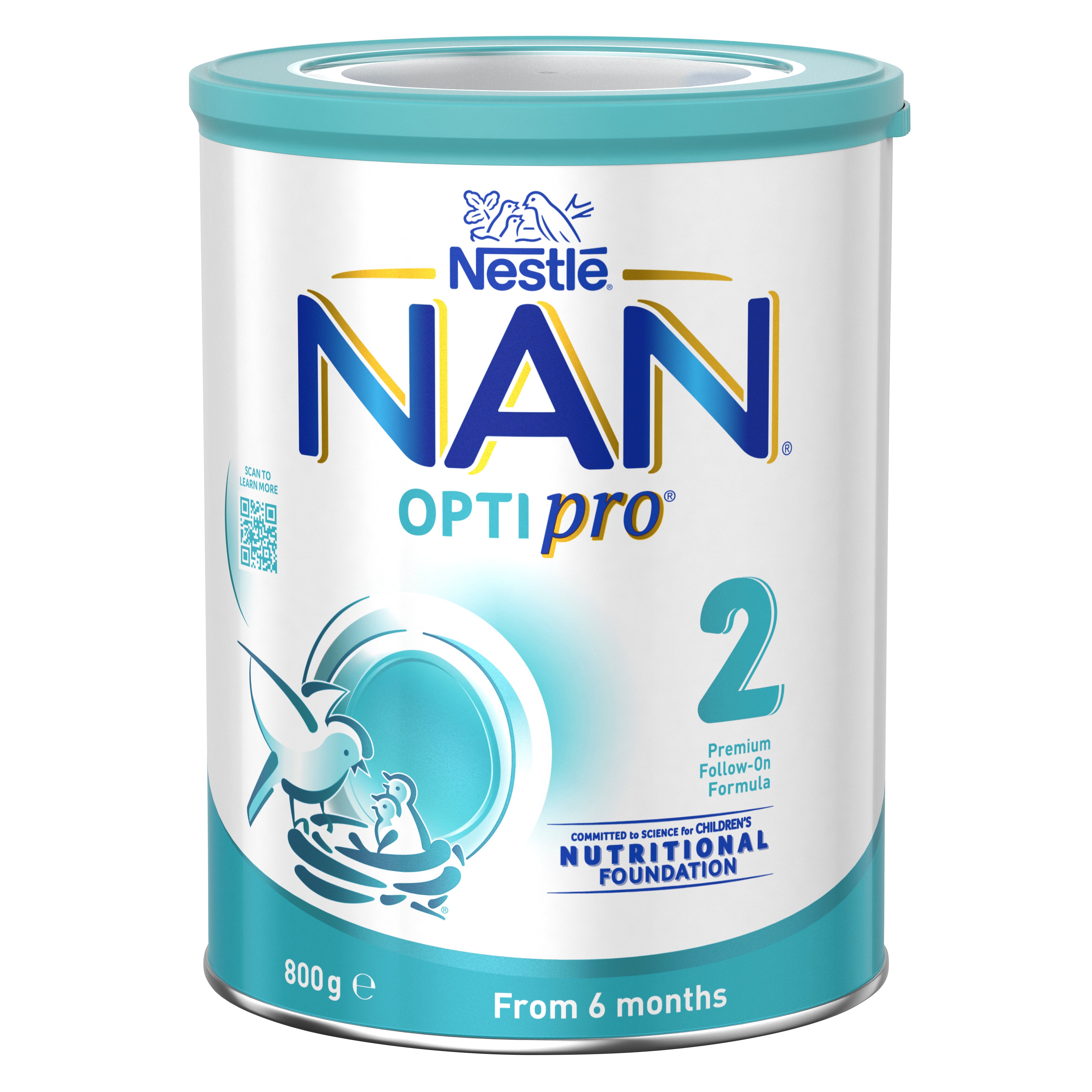 Nestle NAN OptiPro 2 follow-on milk powder 800g