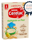 Nestlé CERELAC Multigrain with Pear Infant Cereal From 6 Months (200g)