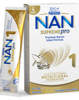 Nestlé NAN SUPREMEpro 1, Suitable from Birth Premium Starter Infant Formula Powder Sachets – 4 x 17g