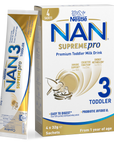 Nestlé NAN SUPREMEpro 3, Premium Toddler 1+ Years Milk Drink Powder Sachets – 4 x 32g